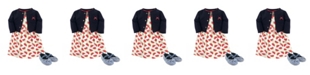 Hudson Baby Dress, Cardigan and Shoes, 3-Piece Set, 0-18 Months